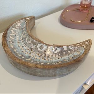 EARTHBOUND Wooden Crescent Moon Catch All Dish